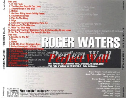 Roger Waters / Perfect Wall SOUNDBOARD (2CD)