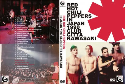 RED HOT CHILI PEPPERS / IN JAPAN 1990 CLUB CITTA KAWASAKI PRO SHOT (1DVDR)