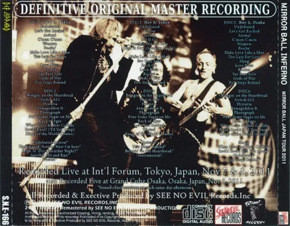 DEF LEPPARD / MIRROR BALL INFERNO (6CDR)