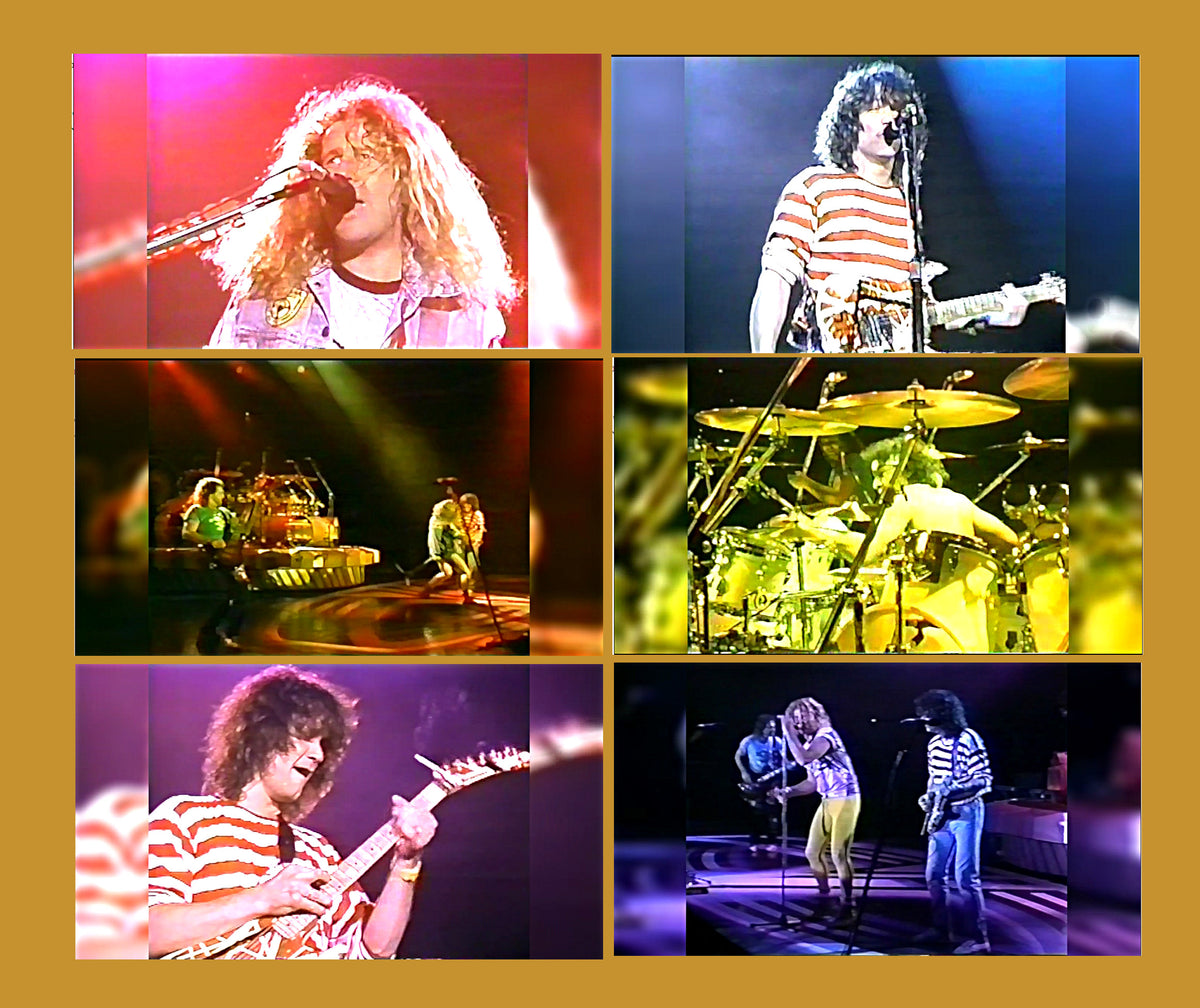 VAN HALEN / OU812 Japan Tour 1989 Tokyo Dome PRO SHOT (1DVDR)