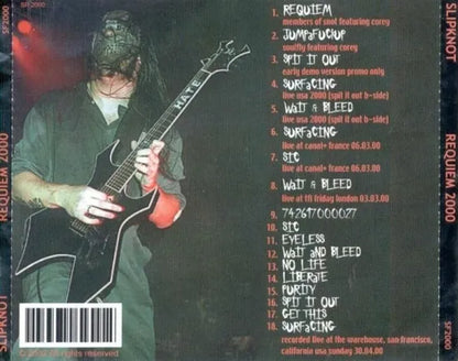 SLIPKNOT / Requiem 2000 SAN FRANCISCO 2000 (1CD)