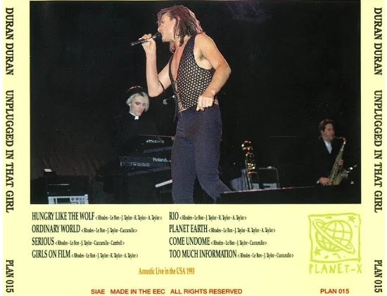 DURAN DURAN / UNPLUGGED IN THAT GIRL (1CDR)