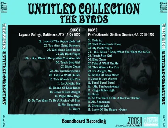 BYRDS / UNTITLED COLLECTION (2CDR)