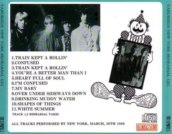 YARDBIRDS / NEW YORK REHEARSAL GIG (1CD)