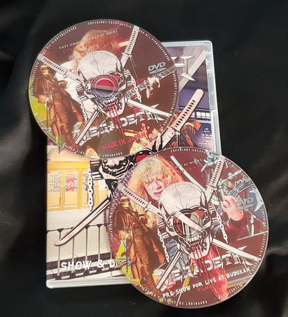Megadeth / The Sick, The Dying... And The Dead! Japan Tour 2023 commemorative version Nippon Budokan (2DVDR)