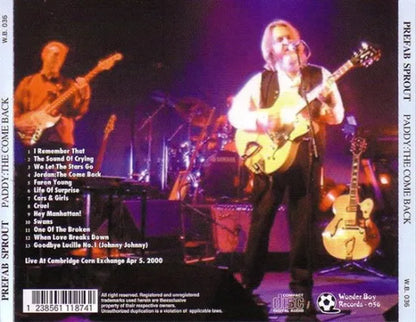 PREFAB SPROUT / PADDY:THE COME BACK (1CD)