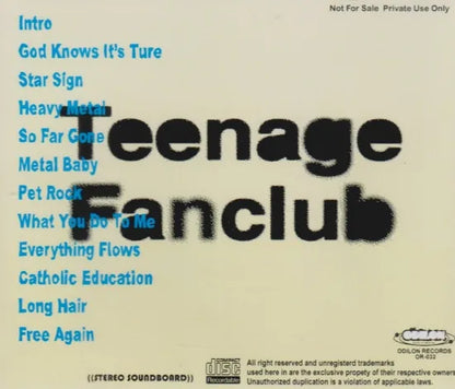 TEENAGE FANCLUB / There's A Place I'd Like To Be (1CDR)