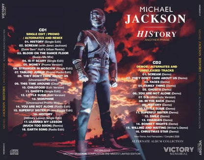 MICHAEL JACKSON / HISTORY ANOTHER PHASE ALTERNATE ALBUM COLLECTION (2CD)