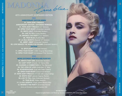 MADONNA / TRUE BLUE 40th ANNIVERSARY II EXPANDED EDITION (2CD)