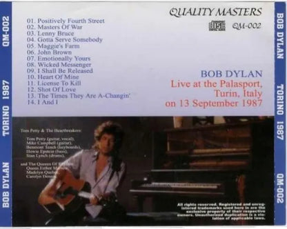 BOB DYLAN / TORINO 1987 (2CD)