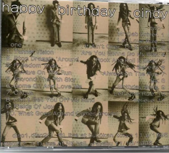 LENNY KRAVITZ / HAPPY BIRTHDAY CINDY (2CD)