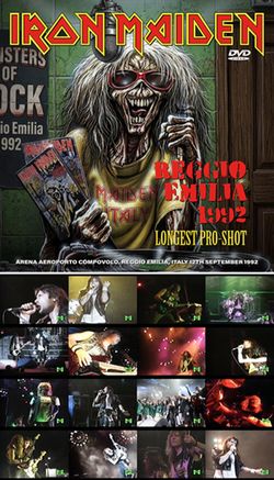 IRON MAIDEN / REGGIO EMILIA 1992 SOUNDBOARD (2CD+1DVDR)