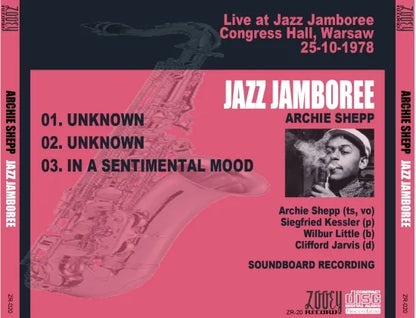 ARCHIE SHEPP / JAZZ JAMBOREE (1CDR)