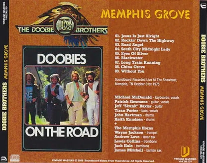 DOOBIE BROTHERS / MEMPHIS GROVE SOUNDBOARD (1CDR)