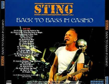 STING / BACK TO BASS IN CASINO (2CDR)