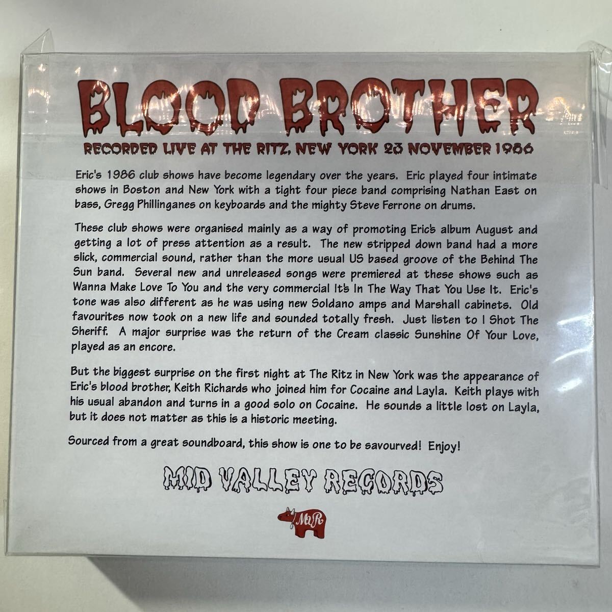 ERIC CLAPTON / BLOOD BROTHER (3CD)