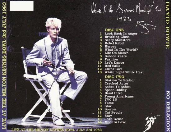 DAVID BOWIE / NO RELIGION (2CDR)