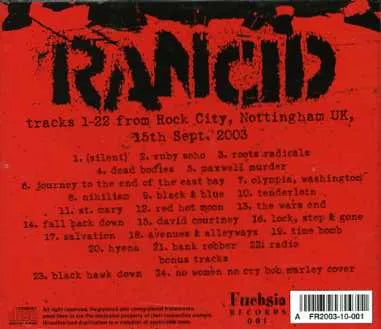 RANCID / CRAZY NOTTNGHAM (1CD)