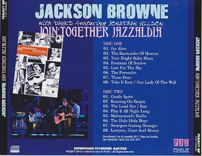 JACKSON BROWNE / JOHN TOGETHER JAZZHLDIA (2CDR)