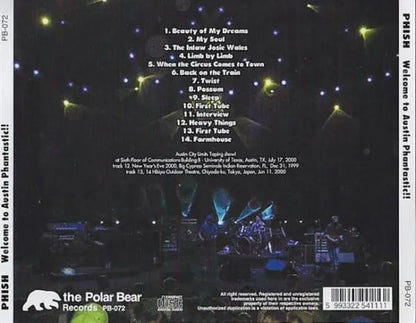 PHISH / WELCOME TO AUSTIN PHANTASTIC (1CD)