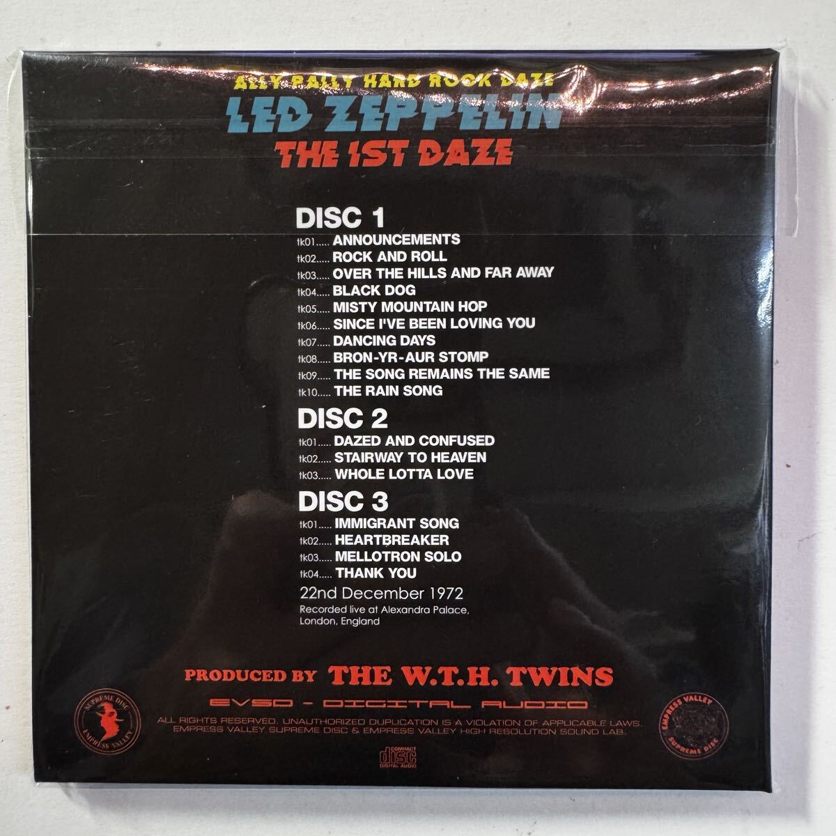 LED ZEPPELIN / ALLY PALLY HARD ROCK DAZE 1st & 2nd (6CD)