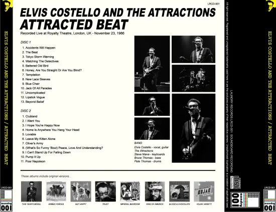 ELVIS COSTELLO / ATTRACTED BEAT (2CDR)