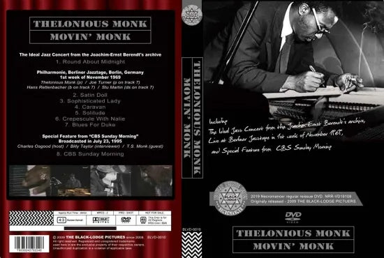 THELONIOUS MONK / MOVIN' MONK (1DVDR)