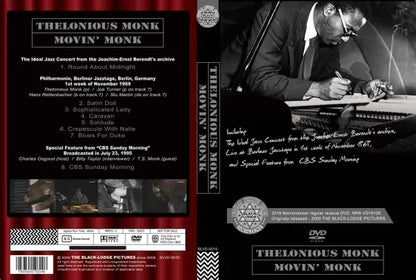THELONIOUS MONK / MOVIN' MONK (1DVDR)