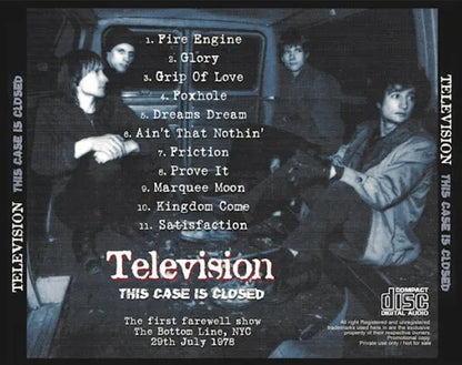 TELEVISION / THIS CASE IS CLOSED (1CDR)