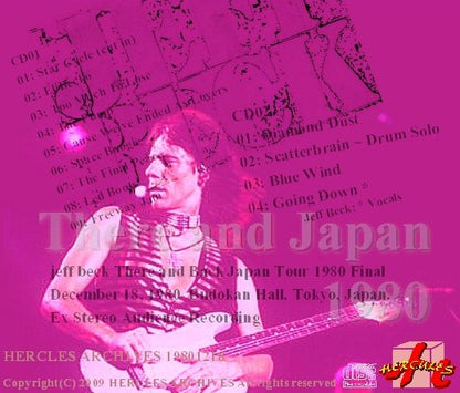 Jeff Beck / There and Back Japan Tour 80 Final day (2CDR)