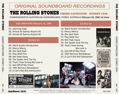 THE ROLLING STONES / 1966 UNDER CAPRICONE (1CD)