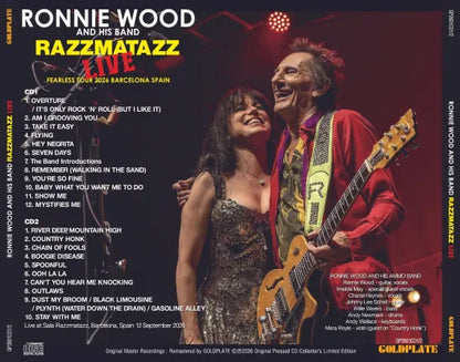 RONNIE WOOD / RAZZMATAZZ LIVE FEARLESS TOUR 2026 EXCLUSIVE LIMITED EDITION (2CD+1DVDR)