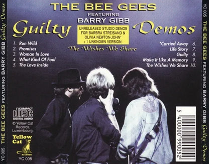 THE BEE GEES featuring BARRY GIBB / Guilty Demos reprint edition (1CDR)