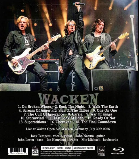 EUROPE / WACKEN OPEN AIR 2026 HD PRO-SHOT (1BDR)