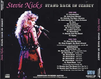 STEVIE NICKS / STAND BACK IN JERSEY (2CDR)