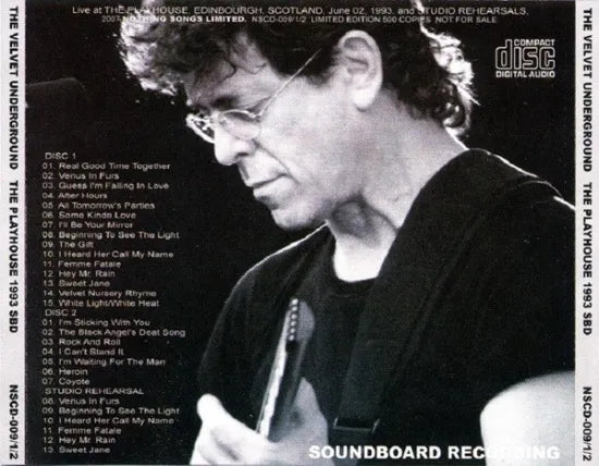 The Velvet Underground / The Playhouse 1993 SBD (2CD)