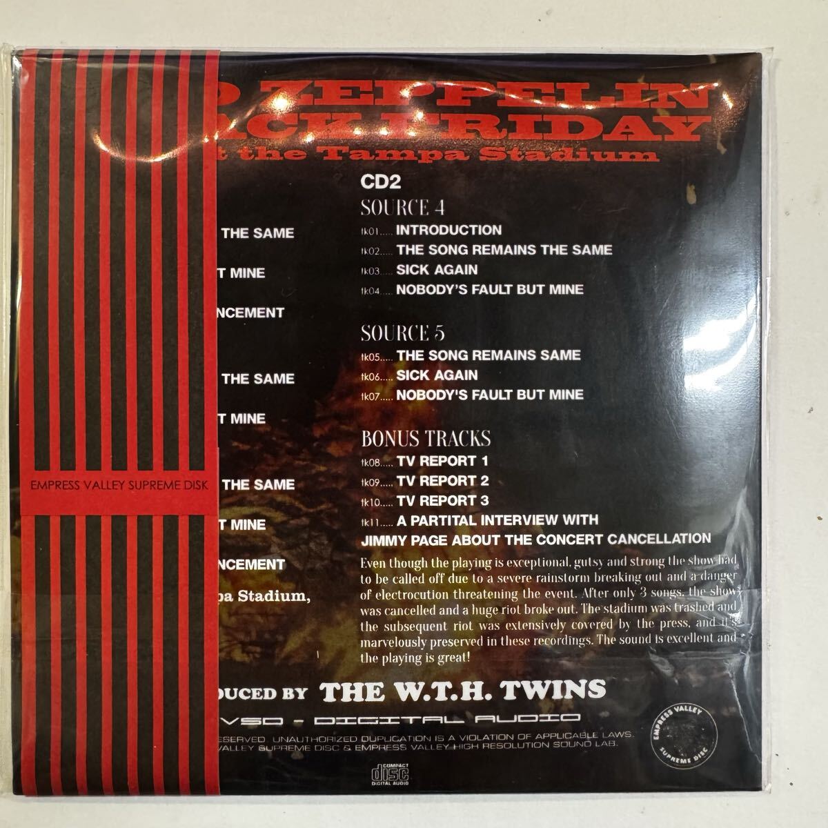 LED ZEPPELIN / BLACK FRIDAY (2CD with Booklet)