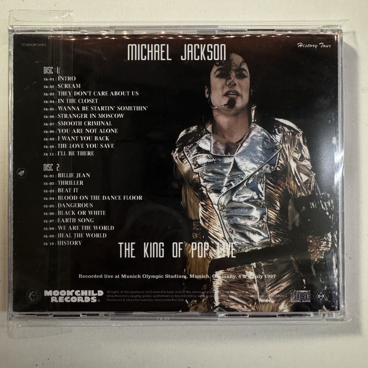 MICHAEL JACKSON / THE KING OF POP LIVE (2CD)