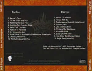 BOB DYLAN / EURO 2005 BIRMINGHAM (2CD)