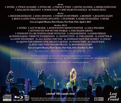 THE BLACK CROWES / PORT CHESTER 2023 FIRST & FINAL SHOWS SOUNDBOARD + PRO SHOT (2CDR+1BDR)
