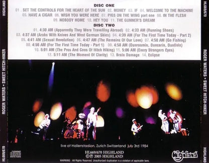 ROGER WATERS / SWEET HITCH-HIKER (2CD)