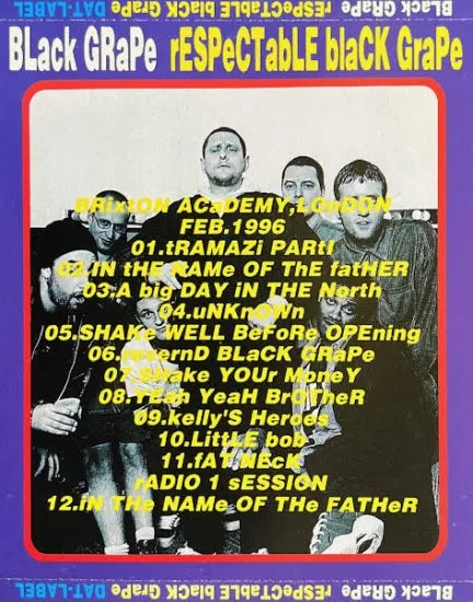 BLACK GRAPE / RESPECTABLE BLACK GRAPE (1CD)