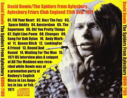 DAVID BOWIE / THE SPIDERS FROM AYLESBURY (1CD)