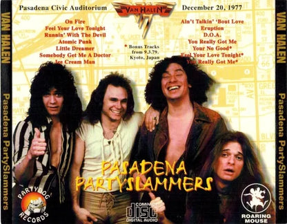 VAN HALEN / PASADENA PARTYSLAMMERS (1CDR)