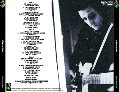 JOHNNY THUNDERS / CHINESE BOX (3CDR+1DVDR)
