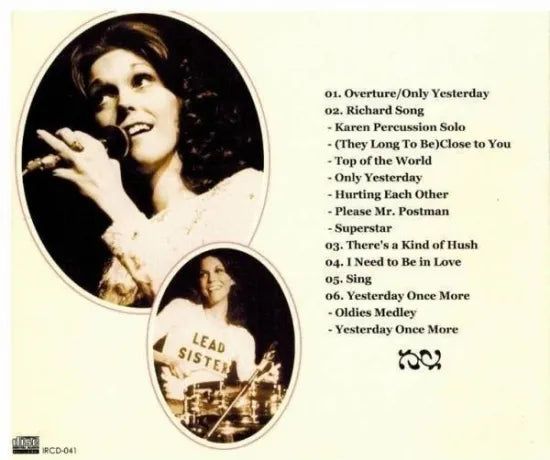 CARPENTERS / Live in Netherlands 1976 SOUNDBOARD (1CDR)
