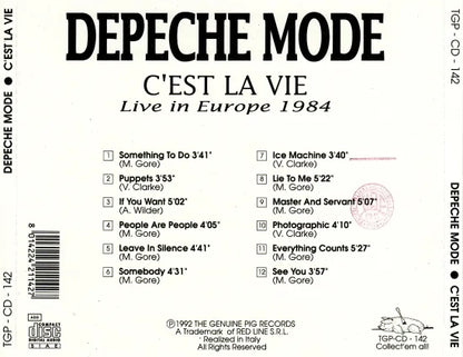 DEPECHE MODE / C'EST LA VIE (1CDR)