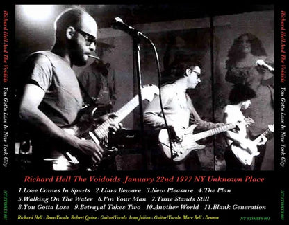 Richard Hell and the Voidoids / You Gotta Lose In New York City (1CDR)