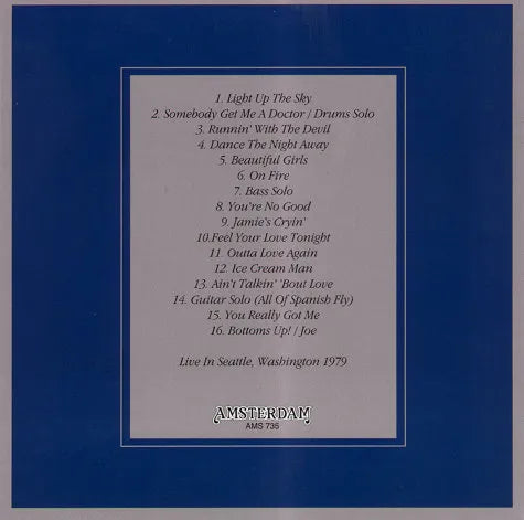 VAN HALEN / LIGT UP THE SKY (1CD)