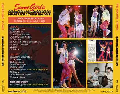 THE ROLLING STONES / 1978 HEART LIKE A TUMBLING DICE (2CD)